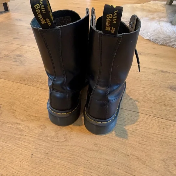 Marc Jacob’s Dr. Martens Black Redux Grunge Boots - Picture 5 of 7